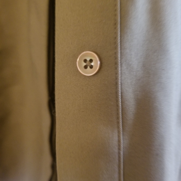 Good American cotton blend button-down shirt size 1 - Picture 3 of 9